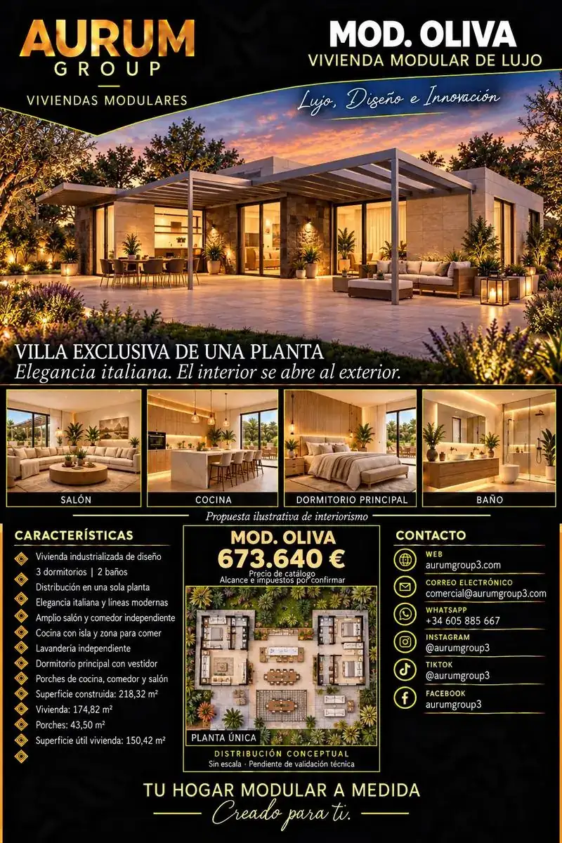 Oliva – Ficha del modelo